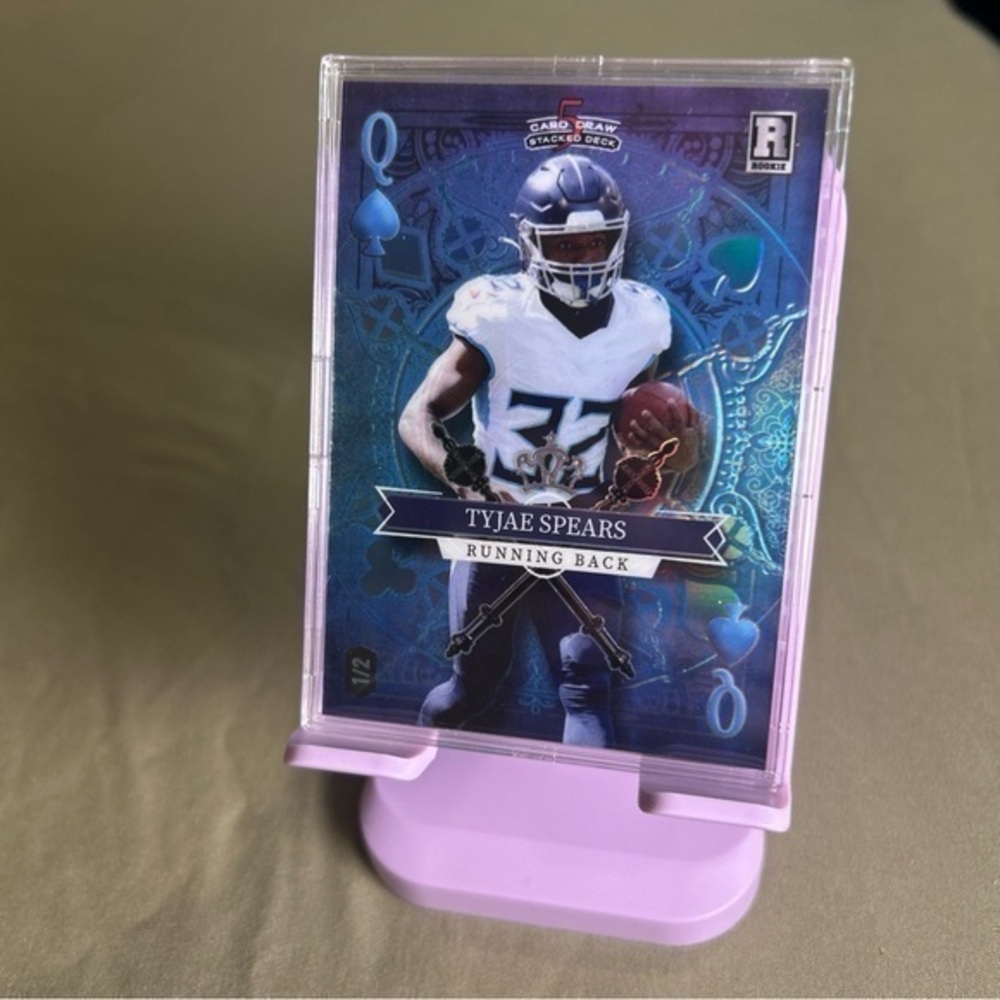 2023 Tyjae Spears King Hearts Rookie Card 1/2